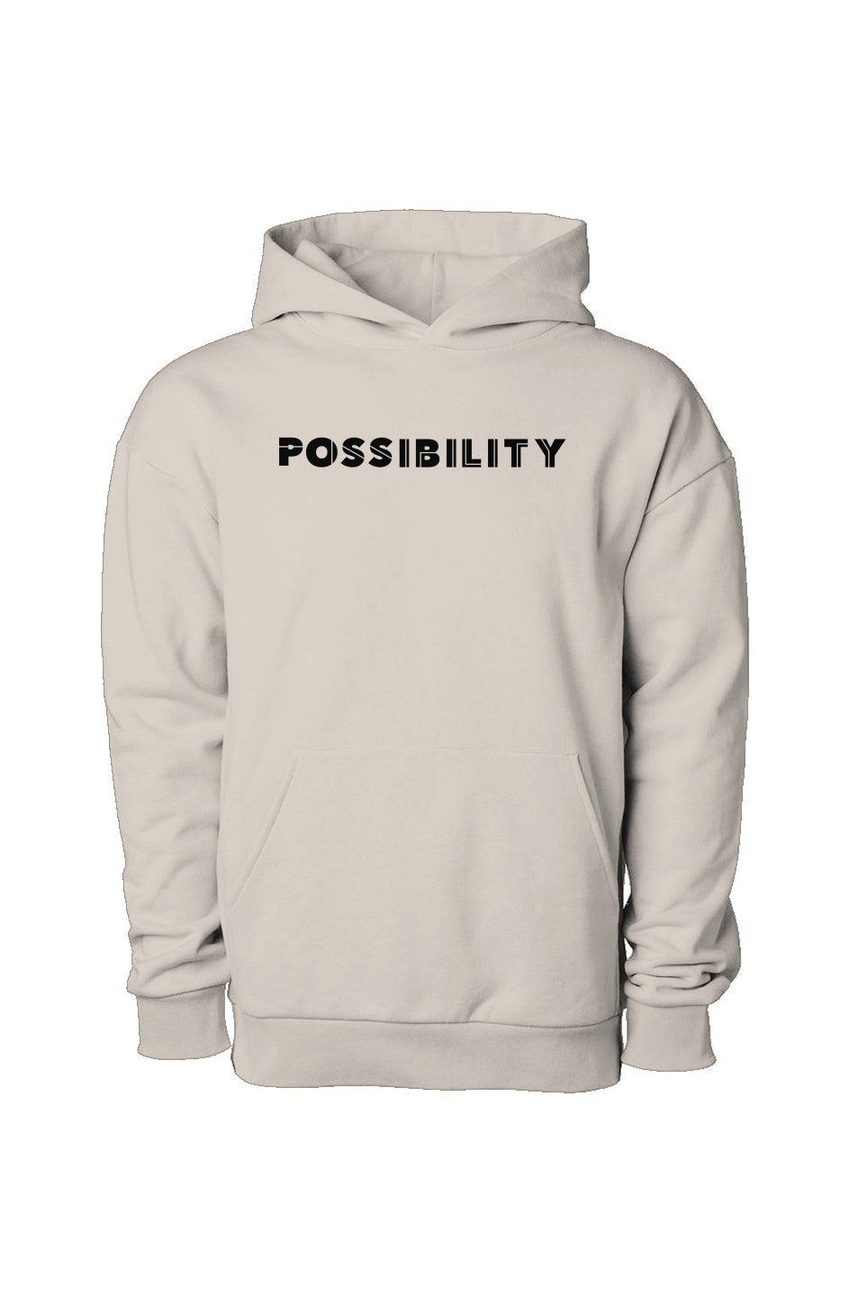 The Possibility Hoodie | Ivory | Streetwear | Inspirational