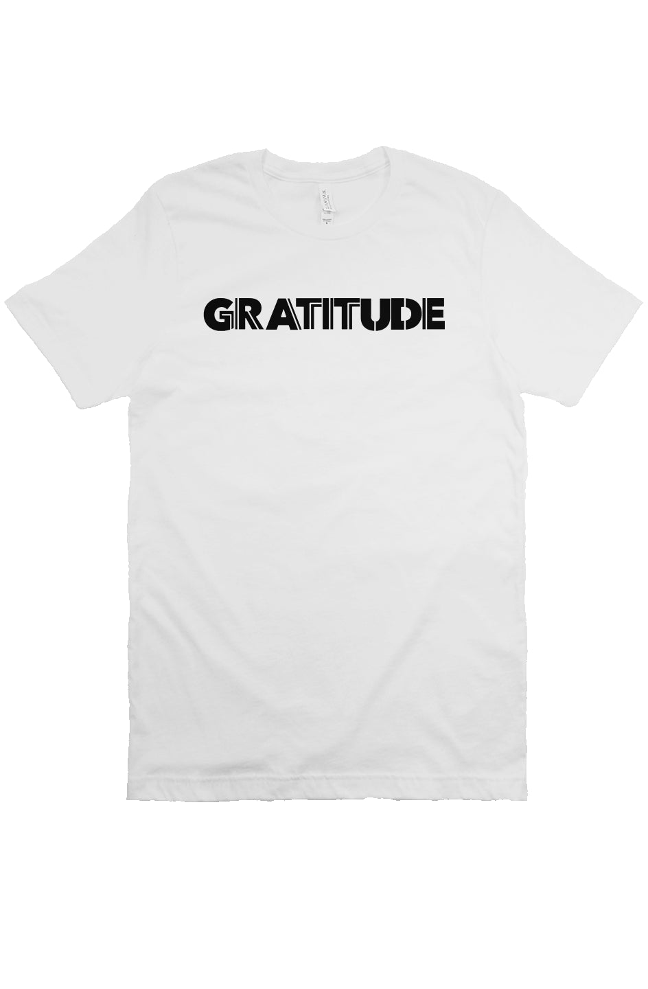 Gratitude | White Bella Canvas T Shirt