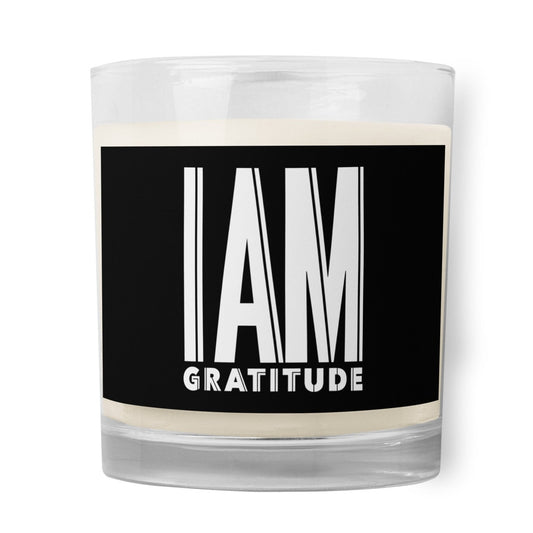 GRATITUDE Candle | Soy Wax | Natural Scent | Stress Relief | Meditation Aid